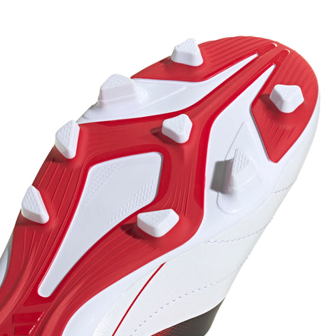 GOLETTO IX Firm Ground/Multi Ground Football Boots Ftwr White / Core Black / Better Scarlet / 10 GOLETTO IX Firm Ground/Multi Ground Football Boots Ftwr White / Core Black / Better Scarlet / 10