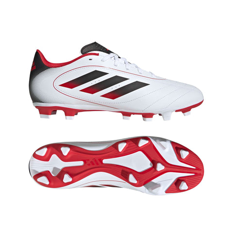 GOLETTO IX Firm Ground/Multi Ground Football Boots Ftwr White / Core Black / Better Scarlet / 10 GOLETTO IX Firm Ground/Multi Ground Football Boots Ftwr White / Core Black / Better Scarlet / 10