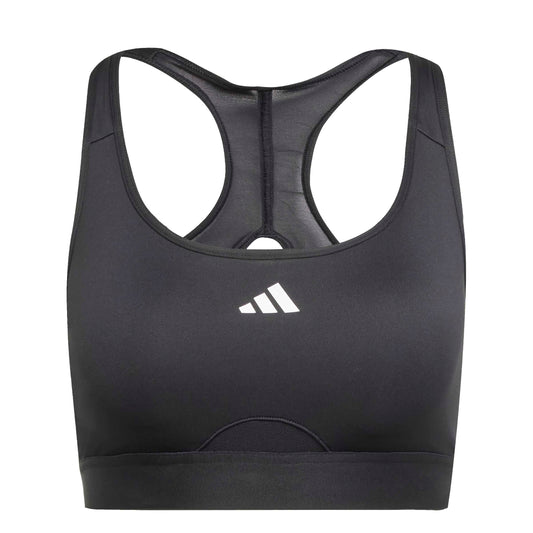 adidas Powerreact Training Medium Support Bra Black / XLAB