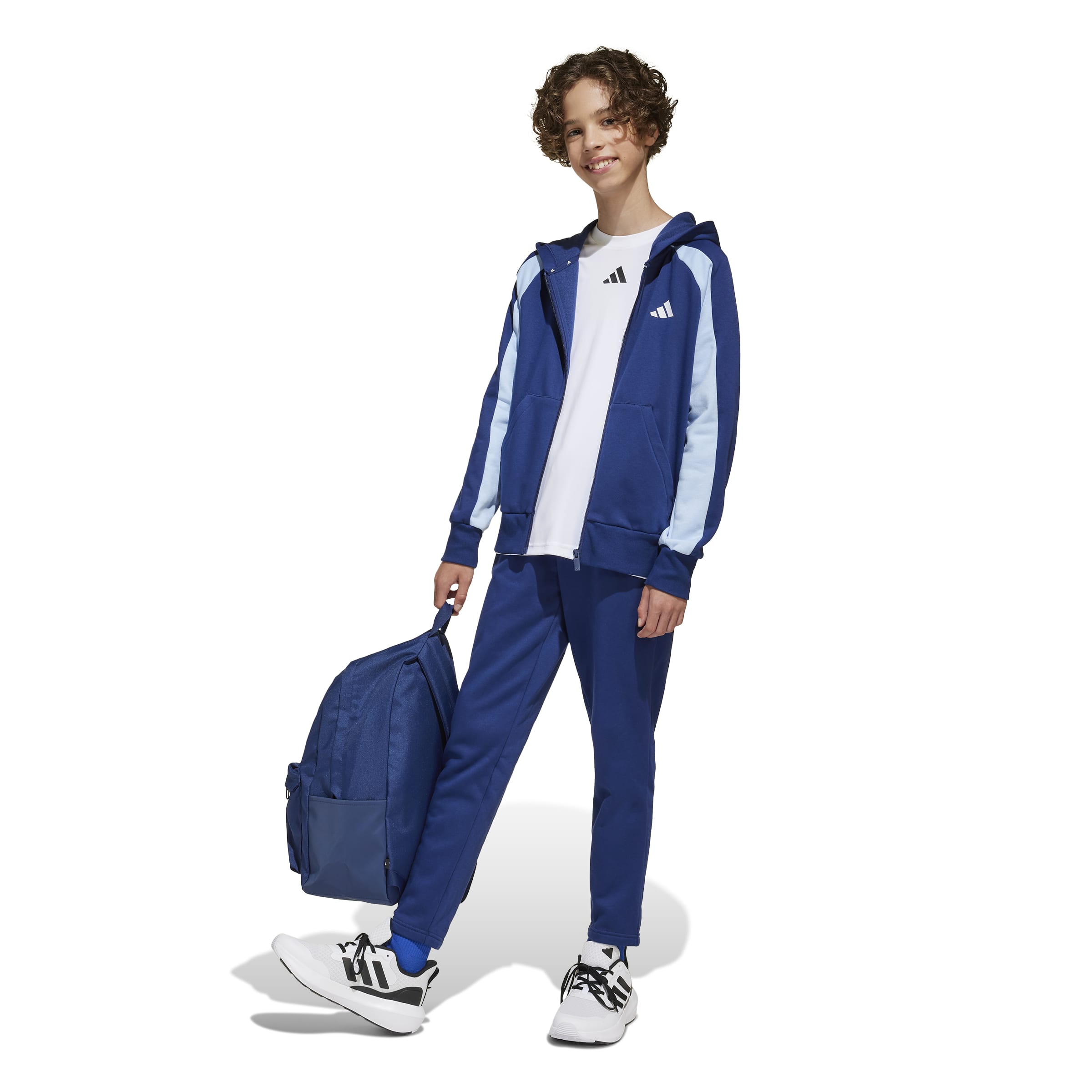 CLASSIC 3BARS BACKPACK Dark Blue / White / NS CLASSIC 3BARS BACKPACK Dark Blue / White / NS