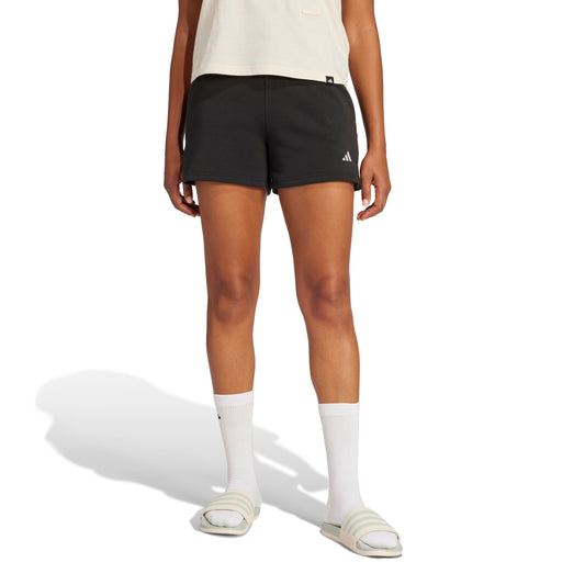 ESSENTIALS SMALL LOGO FEEL COZY SHORTS Black / White / 2XL