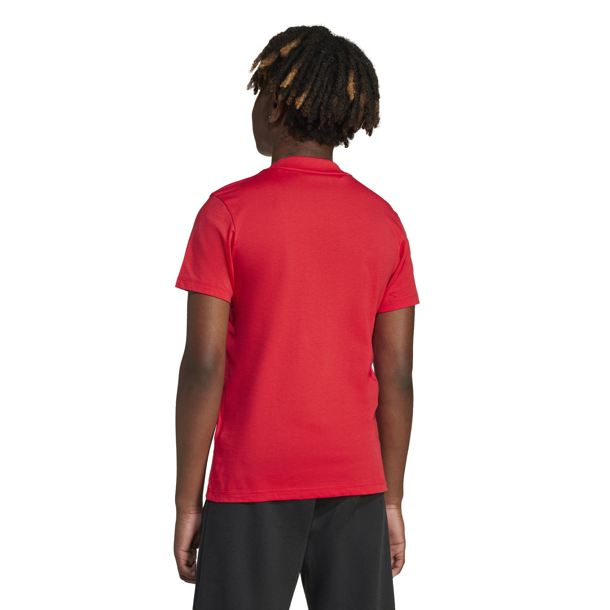 ESSENTIALS T-SHIRT Pure Ruby / Black / 910Y ESSENTIALS T-SHIRT Pure Ruby / Black / 910Y
