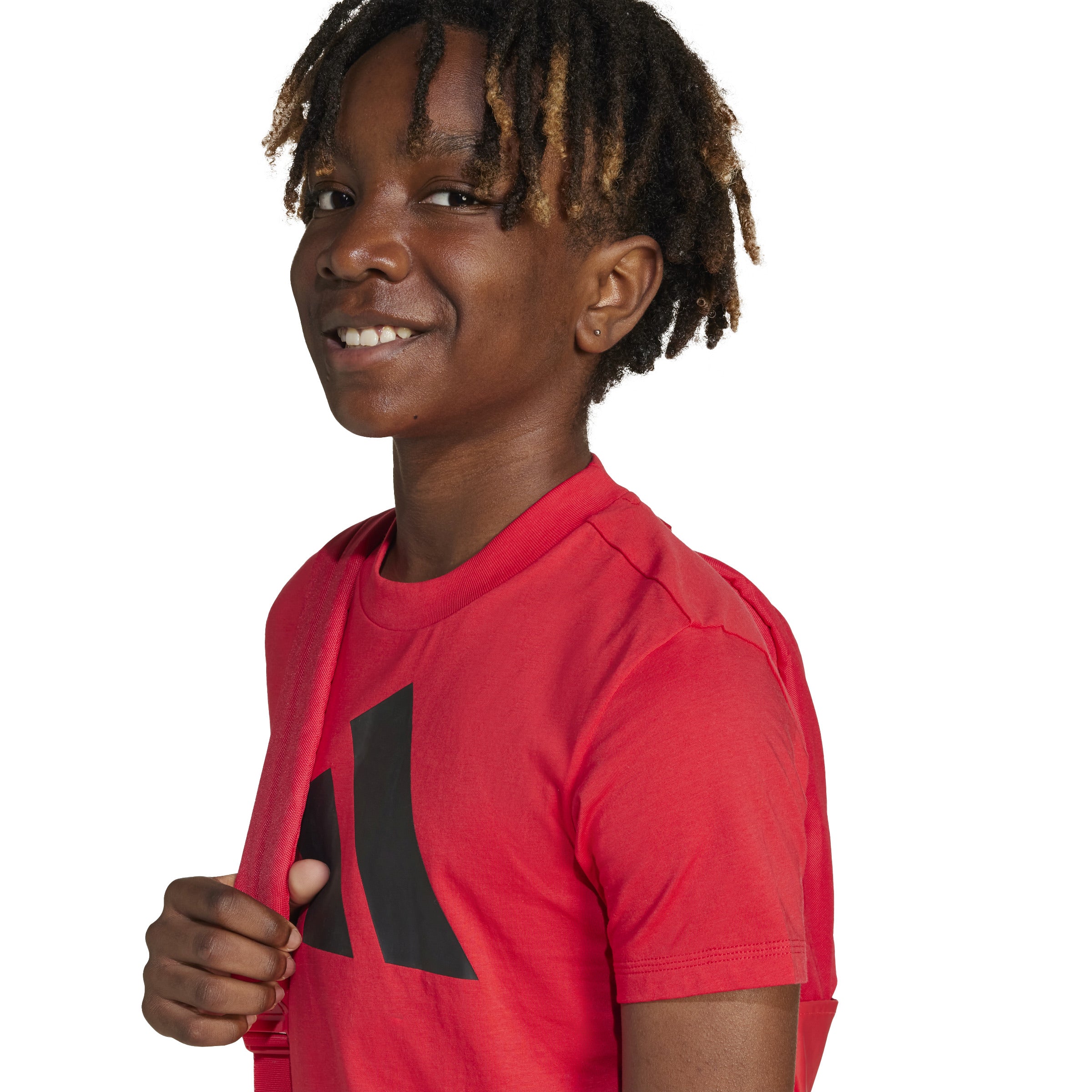 ESSENTIALS T-SHIRT Pure Ruby / Black / 910Y ESSENTIALS T-SHIRT Pure Ruby / Black / 910Y