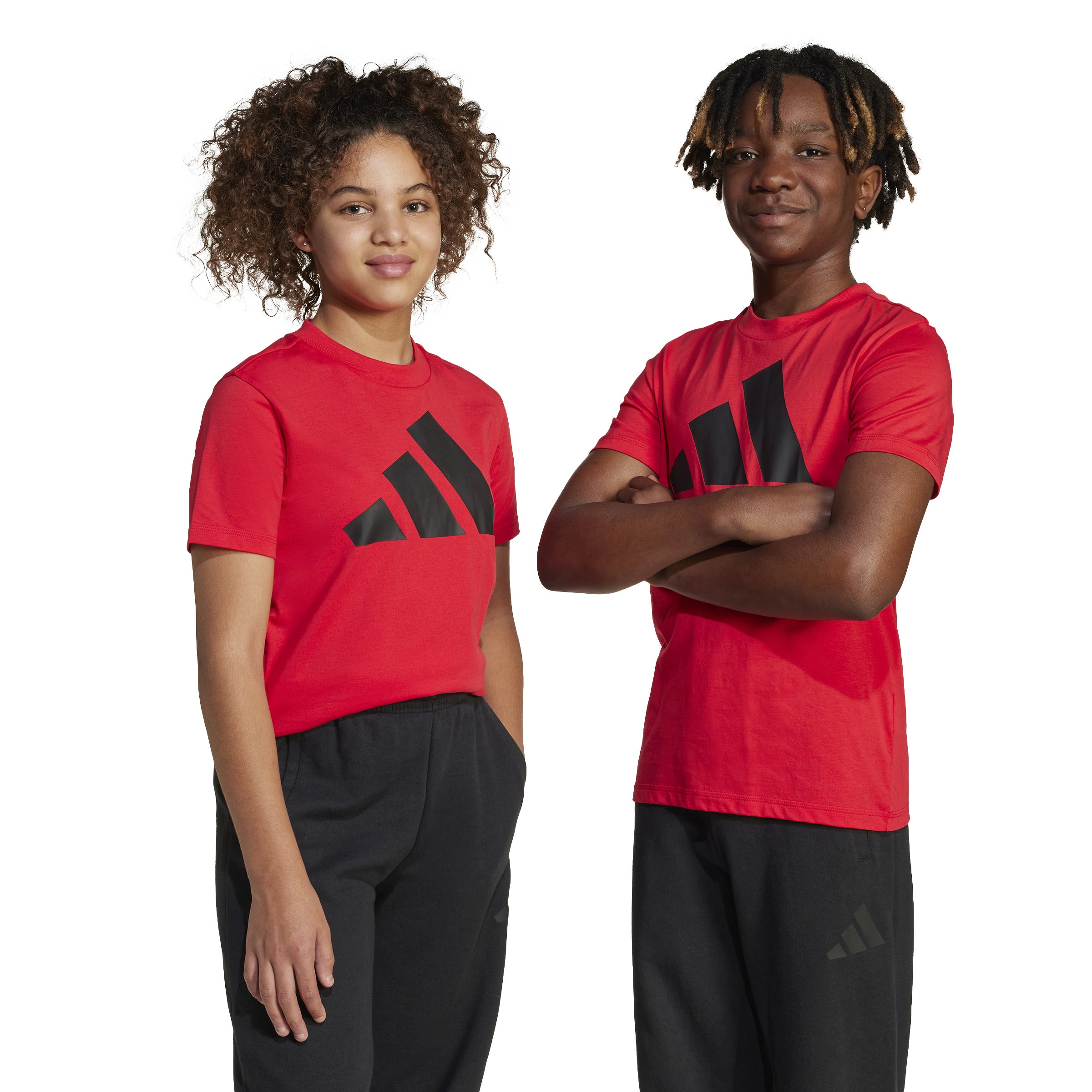 ESSENTIALS T-SHIRT Pure Ruby / Black / 910Y ESSENTIALS T-SHIRT Pure Ruby / Black / 910Y