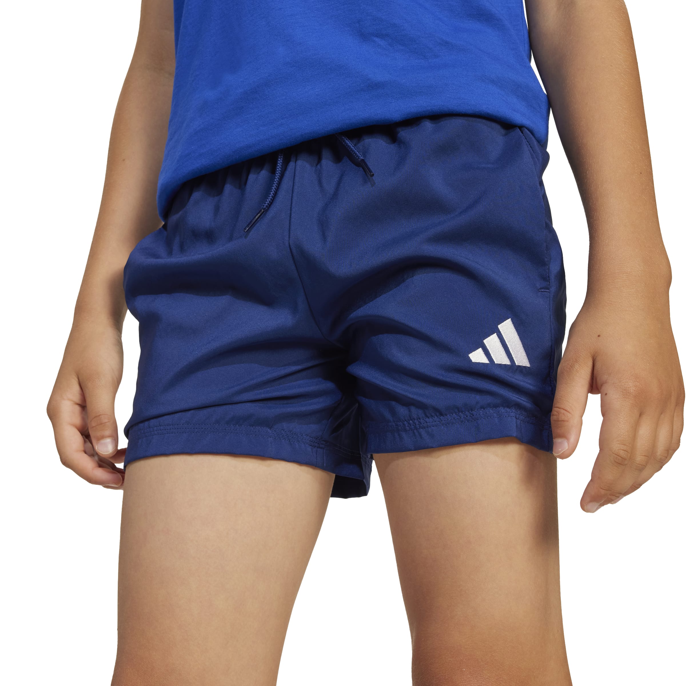 ESSENTIALS CLIMACOOL SHORTS Dark Blue / White / 1112 ESSENTIALS CLIMACOOL SHORTS Dark Blue / White / 1112