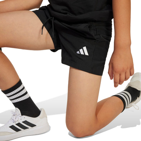 ESSENTIALS CLIMACOOL SHORTS Black / White / 1112 ESSENTIALS CLIMACOOL SHORTS Black / White / 1112