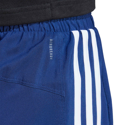 Pacer Training 3-Stripes Woven High Rise Shorts Dark Blue / White / L 3" Pacer Training 3-Stripes Woven High Rise Shorts Dark Blue / White / L 3"