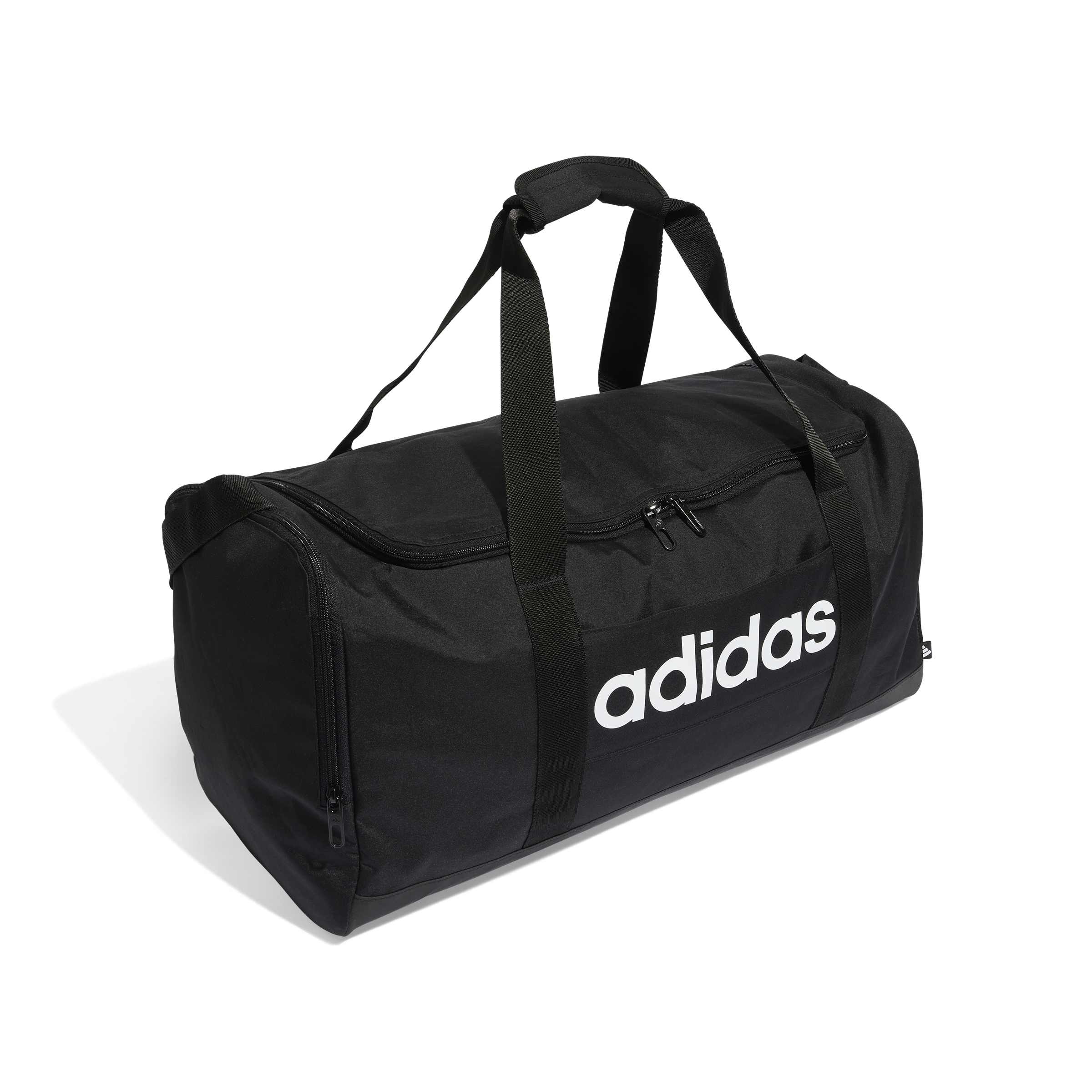 LINEAR DUFFEL MEDIUM Black / Black / White / NS LINEAR DUFFEL MEDIUM Black / Black / White / NS