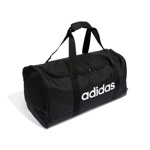 LINEAR DUFFEL MEDIUM Black / Black / White / NS LINEAR DUFFEL MEDIUM Black / Black / White / NS
