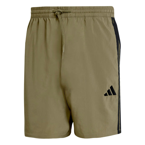 ESSENTIALS THREE STRIPES CHELSEA SHORTS Olive Strata / Black / 2XL ESSENTIALS THREE STRIPES CHELSEA SHORTS Olive Strata / Black / 2XL
