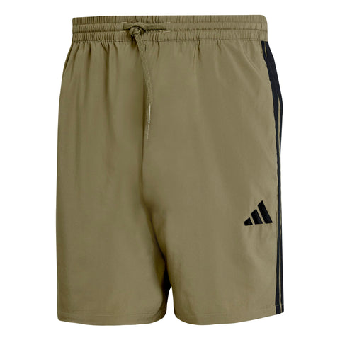 ESSENTIALS THREE STRIPES CHELSEA SHORTS Olive Strata / Black / 2XL ESSENTIALS THREE STRIPES CHELSEA SHORTS Olive Strata / Black / 2XL