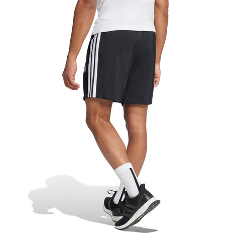 ESSENTIALS THREE STRIPES CHELSEA SHORTS Black / White / 2XL ESSENTIALS THREE STRIPES CHELSEA SHORTS Black / White / 2XL