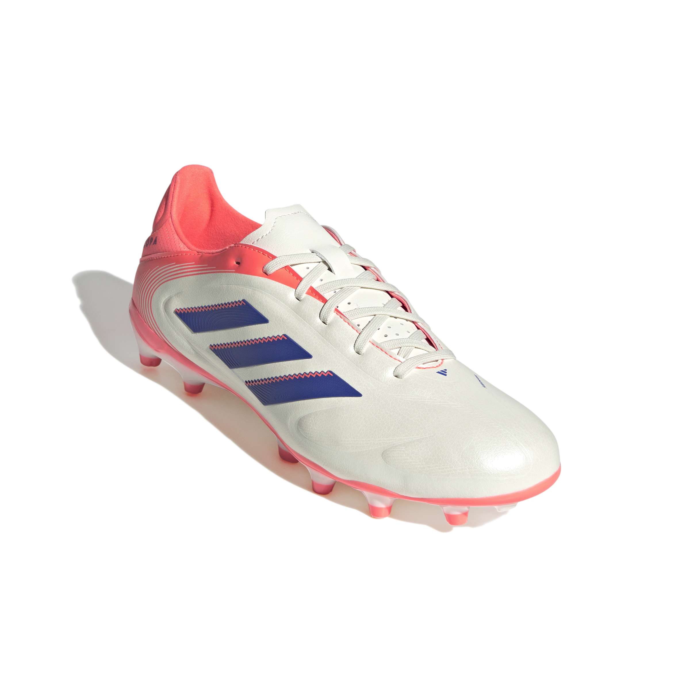 COPA PURE III LEAGUE Firm Ground/Multi Ground Football Boots Off White / Lucid Blue / Signal Coral / 10 COPA PURE III LEAGUE Firm Ground/Multi Ground Football Boots Off White / Lucid Blue / Signal Coral / 10