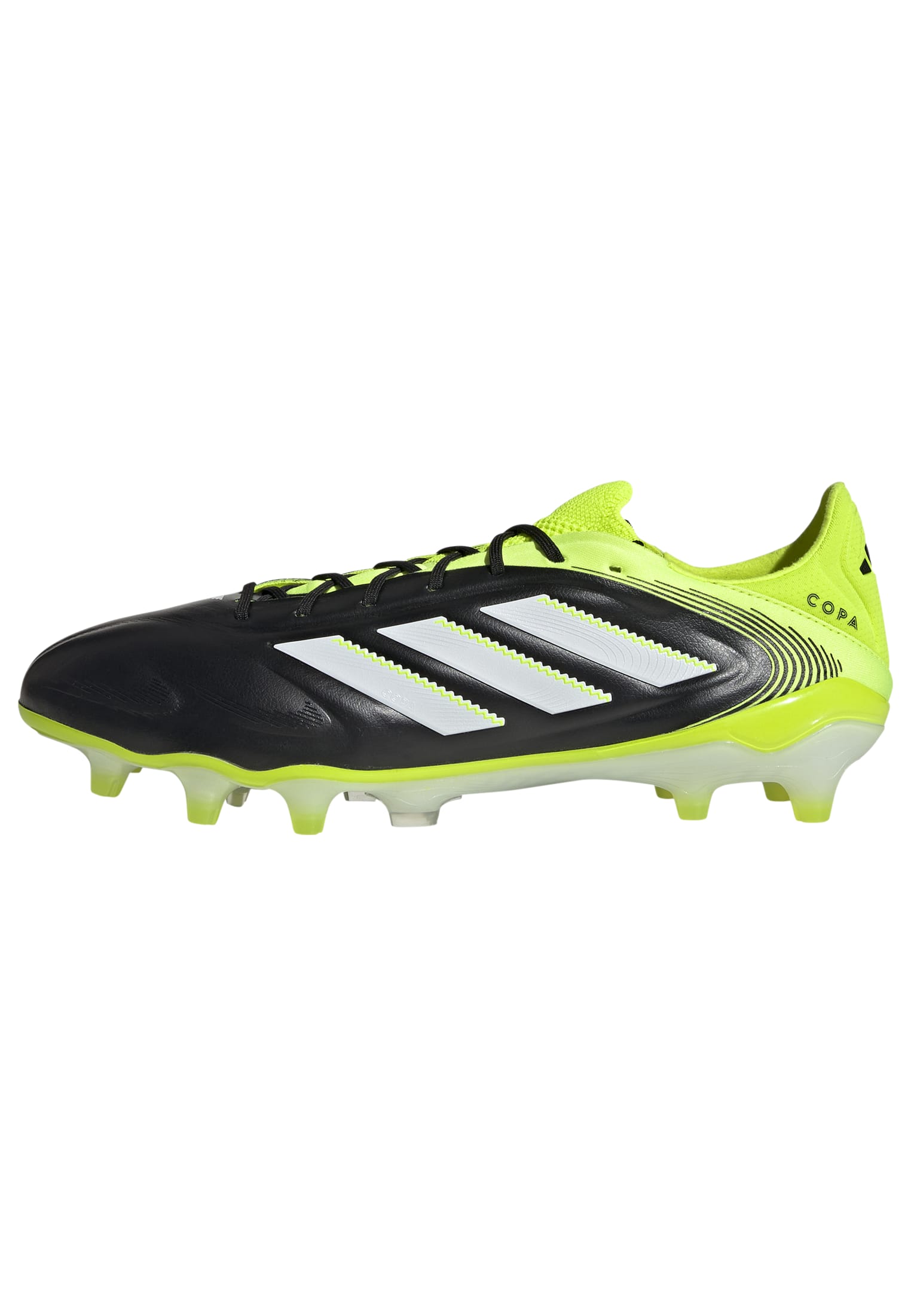 COPA PURE III ELITE Firm Ground Football Boots Core Black / Ftwr White / Lucid Lemon / 13 COPA PURE III ELITE Firm Ground Football Boots Core Black / Ftwr White / Lucid Lemon / 13