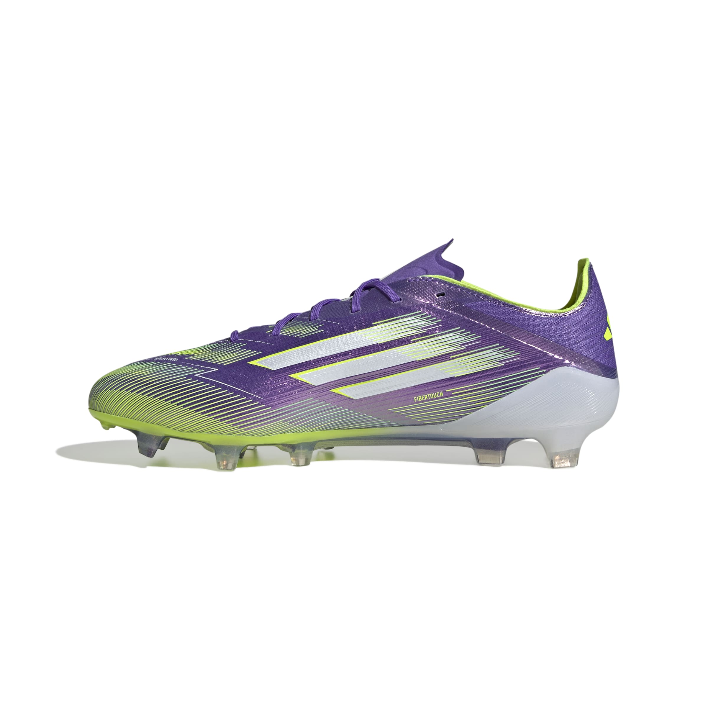 F50 ELITE Firm Ground Football Boots Purple Rush / Ftwr White / Lucid Lemon / 7 F50 ELITE Firm Ground Football Boots Purple Rush / Ftwr White / Lucid Lemon / 7