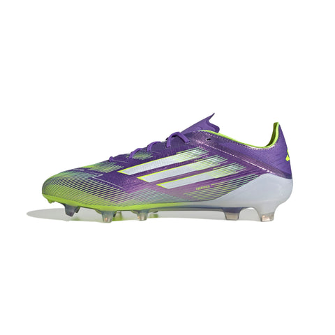 F50 ELITE Firm Ground Football Boots Purple Rush / Ftwr White / Lucid Lemon / 7 F50 ELITE Firm Ground Football Boots Purple Rush / Ftwr White / Lucid Lemon / 7