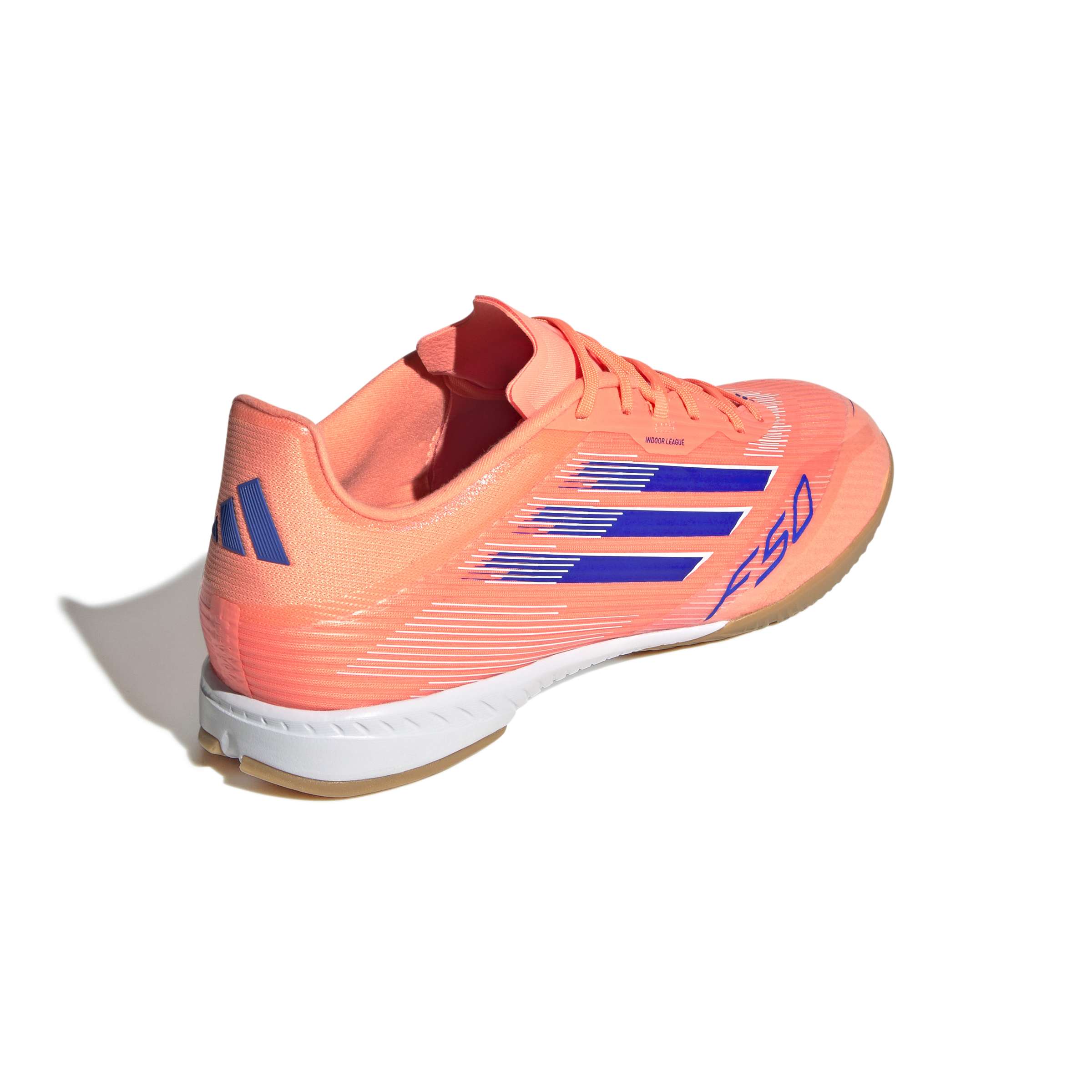 F50 LEAGUE Indoor Football Boots Beam Orange / Lucid Blue / Ftwr White / 7 F50 LEAGUE Indoor Football Boots Beam Orange / Lucid Blue / Ftwr White / 7