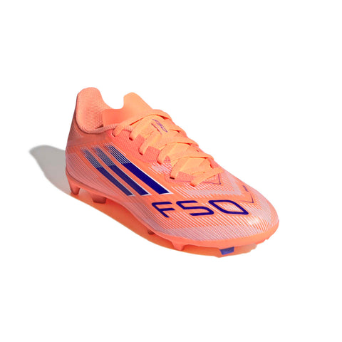 F50 LEAGUE Firm Ground / Multi Ground Football Boots Kids Beam Orange / Lucid Blue / Ftwr White / 3 F50 LEAGUE Firm Ground / Multi Ground Football Boots Kids Beam Orange / Lucid Blue / Ftwr White / 3