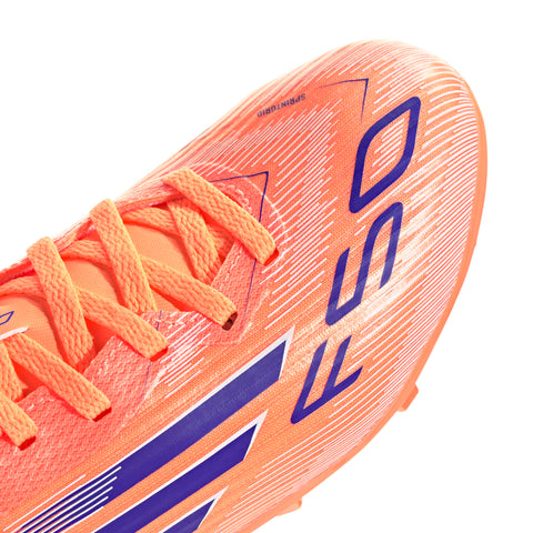 F50 LEAGUE Firm Ground / Multi Ground Football Boots Kids Beam Orange / Lucid Blue / Ftwr White / 3 F50 LEAGUE Firm Ground / Multi Ground Football Boots Kids Beam Orange / Lucid Blue / Ftwr White / 3