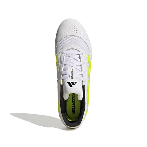 PREDATOR CLUB Indoor Sala Football Boots Ftwr White / Lucid Lemon / Core Black / 10 PREDATOR CLUB Indoor Sala Football Boots Ftwr White / Lucid Lemon / Core Black / 10