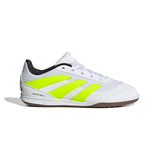 PREDATOR CLUB Indoor Sala Football Boots Kids Ftwr White / Lucid Lemon / Core Black / 6