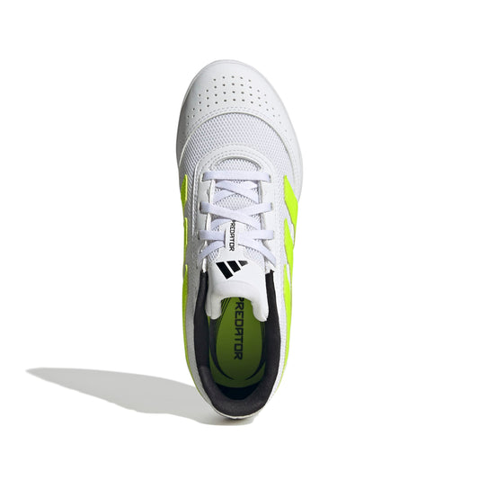 PREDATOR CLUB Indoor Sala Football Boots Kids Ftwr White / Lucid Lemon / Core Black / 6