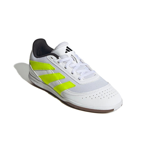 PREDATOR CLUB Indoor Sala Football Boots Kids Ftwr White / Lucid Lemon / Core Black / 6 PREDATOR CLUB Indoor Sala Football Boots Kids Ftwr White / Lucid Lemon / Core Black / 6