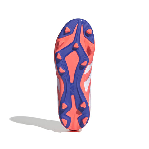 PREDATOR CLUB Firm Ground/Multi Ground Football Boots Kids Signal Coral / Ftwr White / Beam Orange / 1 PREDATOR CLUB Firm Ground/Multi Ground Football Boots Kids Signal Coral / Ftwr White / Beam Orange / 1