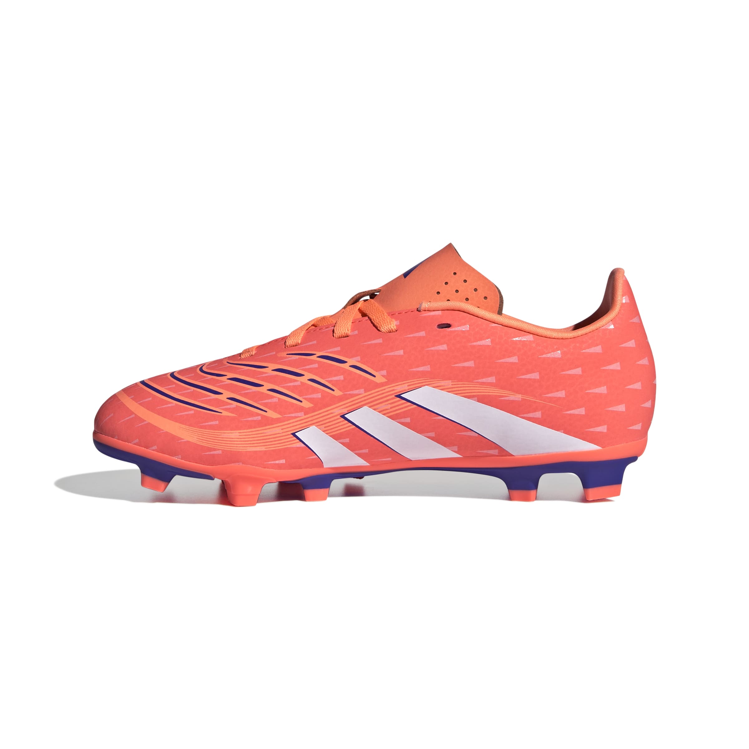PREDATOR CLUB Firm Ground/Multi Ground Football Boots Kids Signal Coral / Ftwr White / Beam Orange / 1 PREDATOR CLUB Firm Ground/Multi Ground Football Boots Kids Signal Coral / Ftwr White / Beam Orange / 1