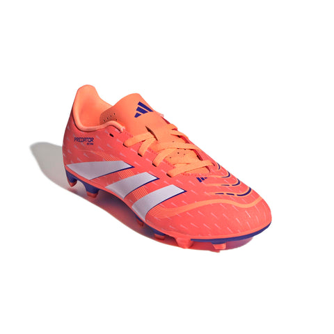 PREDATOR CLUB Firm Ground/Multi Ground Football Boots Kids Signal Coral / Ftwr White / Beam Orange / 1 PREDATOR CLUB Firm Ground/Multi Ground Football Boots Kids Signal Coral / Ftwr White / Beam Orange / 1