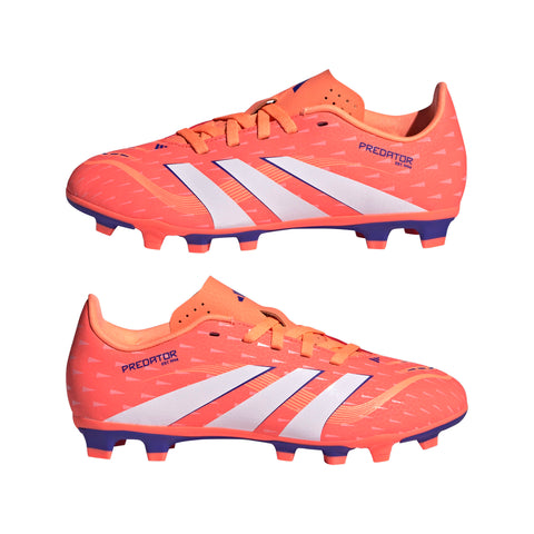 PREDATOR CLUB Firm Ground/Multi Ground Football Boots Kids Signal Coral / Ftwr White / Beam Orange / 1 PREDATOR CLUB Firm Ground/Multi Ground Football Boots Kids Signal Coral / Ftwr White / Beam Orange / 1