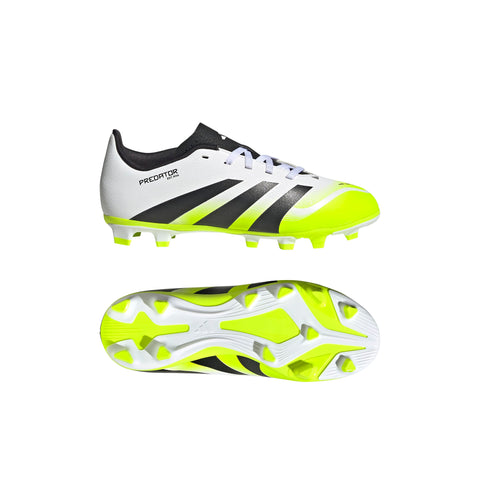 PREDATOR CLUB Firm Ground/Multi Ground Football Boots Kids Ftwr White / Core Black / Lucid Lemon / 1 PREDATOR CLUB Firm Ground/Multi Ground Football Boots Kids Ftwr White / Core Black / Lucid Lemon / 1