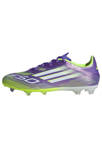 F50 LEAGUE Firm Ground Football Boots Purple Rush / Ftwr White / Lucid Lemon / 10 F50 LEAGUE Firm Ground Football Boots Purple Rush / Ftwr White / Lucid Lemon / 10
