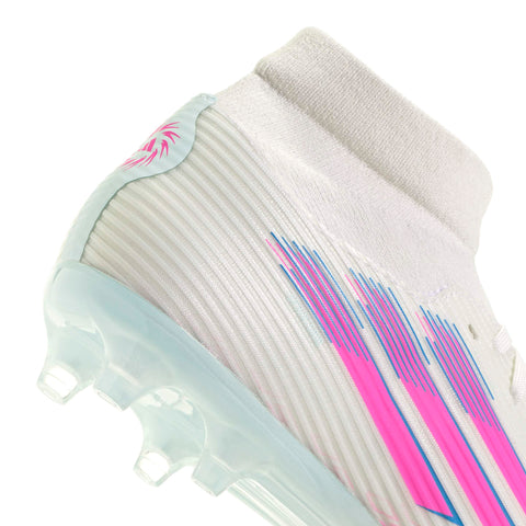F50 SPARKFUSION LEAGUE Mid Firm Ground / Artificial Ground Football Boots W Ftwr White / Lucid Pink / Ftwr White / 10 F50 SPARKFUSION LEAGUE Mid Firm Ground / Artificial Ground Football Boots W Ftwr White / Lucid Pink / Ftwr White / 10