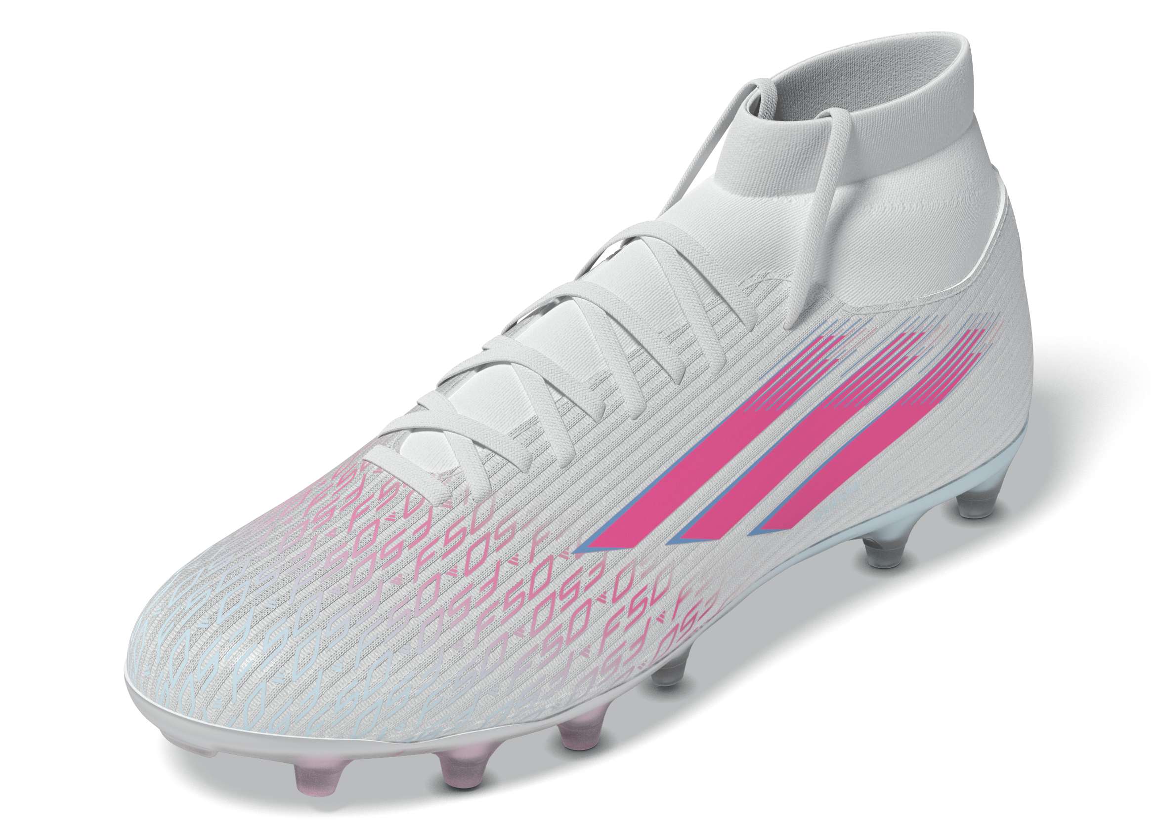 F50 SPARKFUSION LEAGUE Mid Firm Ground / Artificial Ground Football Boots W Ftwr White / Lucid Pink / Ftwr White / 10 F50 SPARKFUSION LEAGUE Mid Firm Ground / Artificial Ground Football Boots W Ftwr White / Lucid Pink / Ftwr White / 10