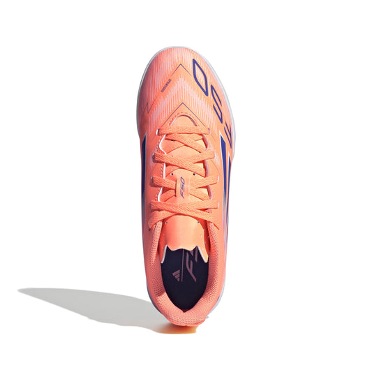 F50 CLUB Indoor Football Boots Kids Beam Orange / Lucid Blue / Ftwr White / 1