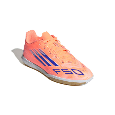 F50 CLUB Indoor Football Boots Kids Beam Orange / Lucid Blue / Ftwr White / 1 F50 CLUB Indoor Football Boots Kids Beam Orange / Lucid Blue / Ftwr White / 1