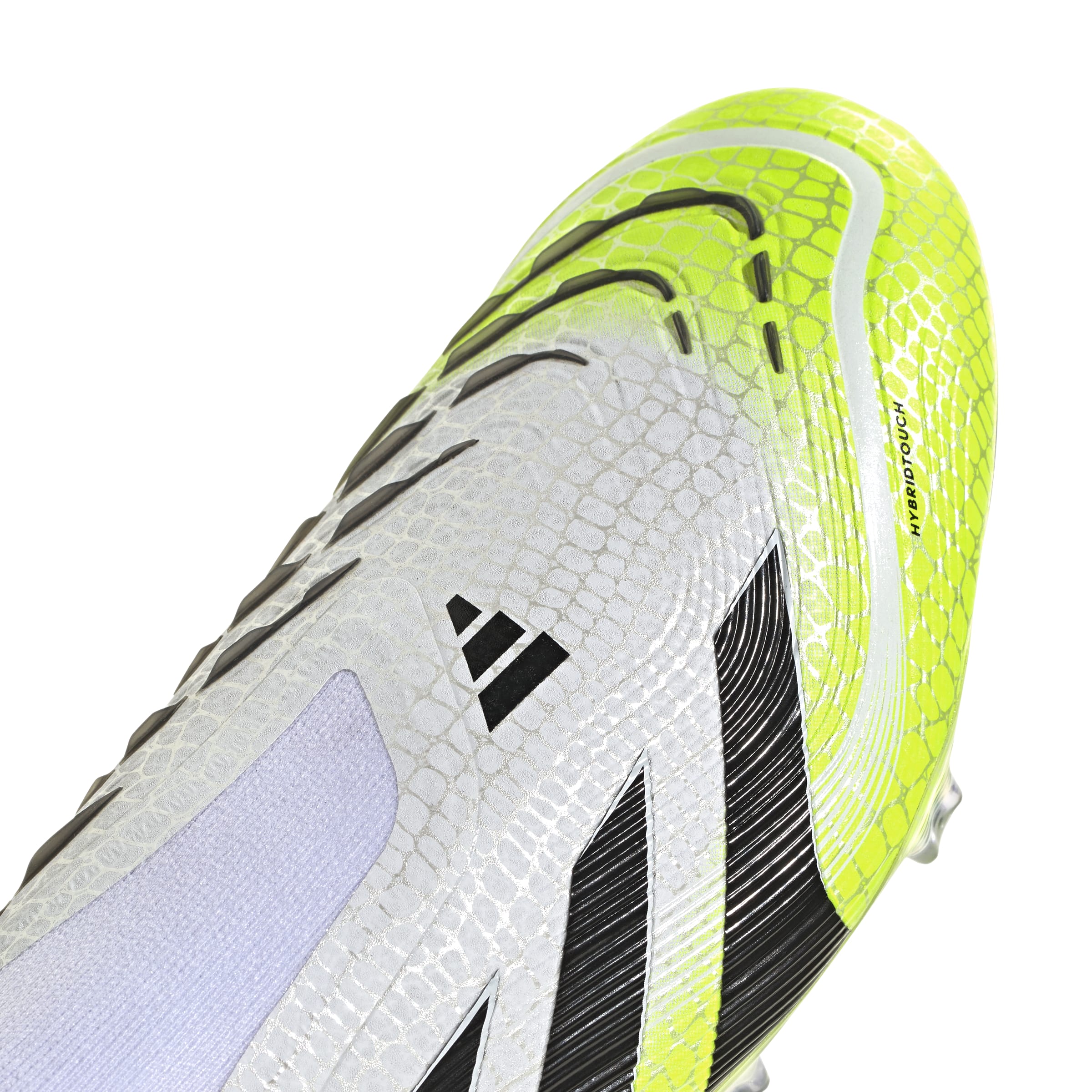 PREDATOR ELITE Laceless Firm Ground Football Boots Ftwr White / Core Black / Lucid Lemon / 12 PREDATOR ELITE Laceless Firm Ground Football Boots Ftwr White / Core Black / Lucid Lemon / 12
