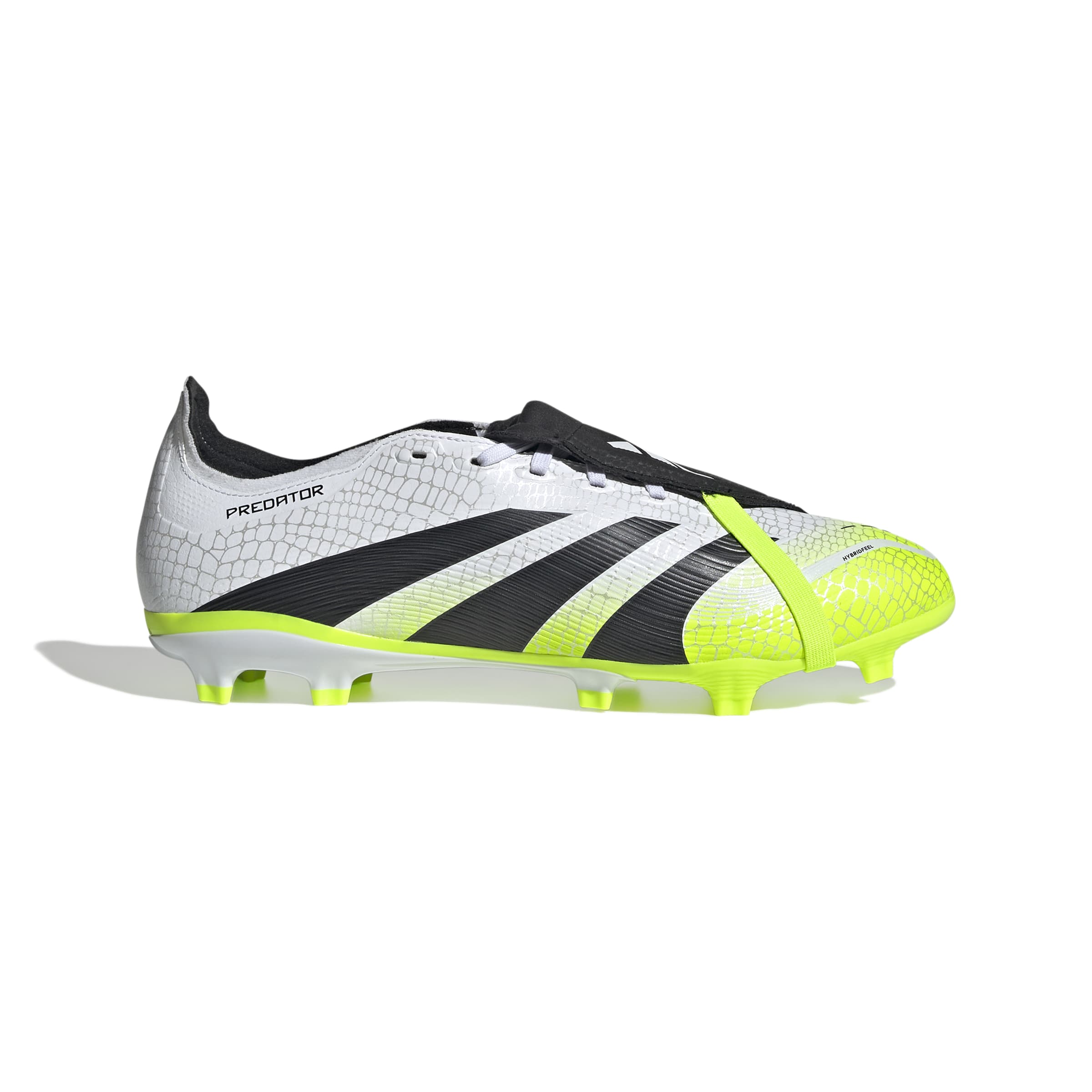 PREDATOR LEAGUE Fold-Over Tongue Firm Ground/Multi Ground Football Boots Ftwr White / Core Black / Lucid Lemon / 11 PREDATOR LEAGUE Fold-Over Tongue Firm Ground/Multi Ground Football Boots Ftwr White / Core Black / Lucid Lemon / 11