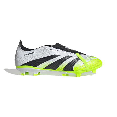 PREDATOR LEAGUE Fold-Over Tongue Firm Ground/Multi Ground Football Boots Ftwr White / Core Black / Lucid Lemon / 11 PREDATOR LEAGUE Fold-Over Tongue Firm Ground/Multi Ground Football Boots Ftwr White / Core Black / Lucid Lemon / 11