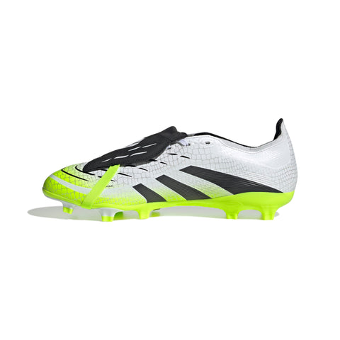 PREDATOR LEAGUE Fold-Over Tongue Firm Ground/Multi Ground Football Boots Ftwr White / Core Black / Lucid Lemon / 11 PREDATOR LEAGUE Fold-Over Tongue Firm Ground/Multi Ground Football Boots Ftwr White / Core Black / Lucid Lemon / 11