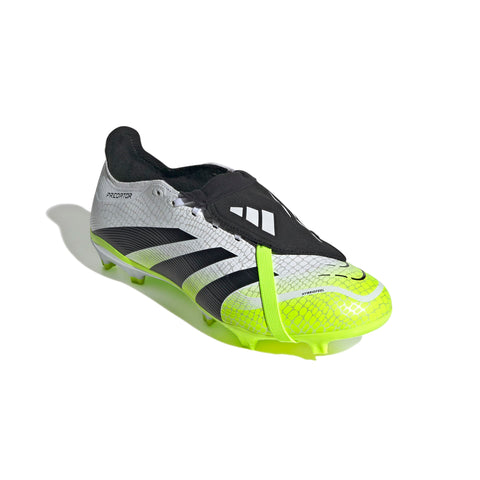 PREDATOR LEAGUE Fold-Over Tongue Firm Ground/Multi Ground Football Boots Ftwr White / Core Black / Lucid Lemon / 11 PREDATOR LEAGUE Fold-Over Tongue Firm Ground/Multi Ground Football Boots Ftwr White / Core Black / Lucid Lemon / 11
