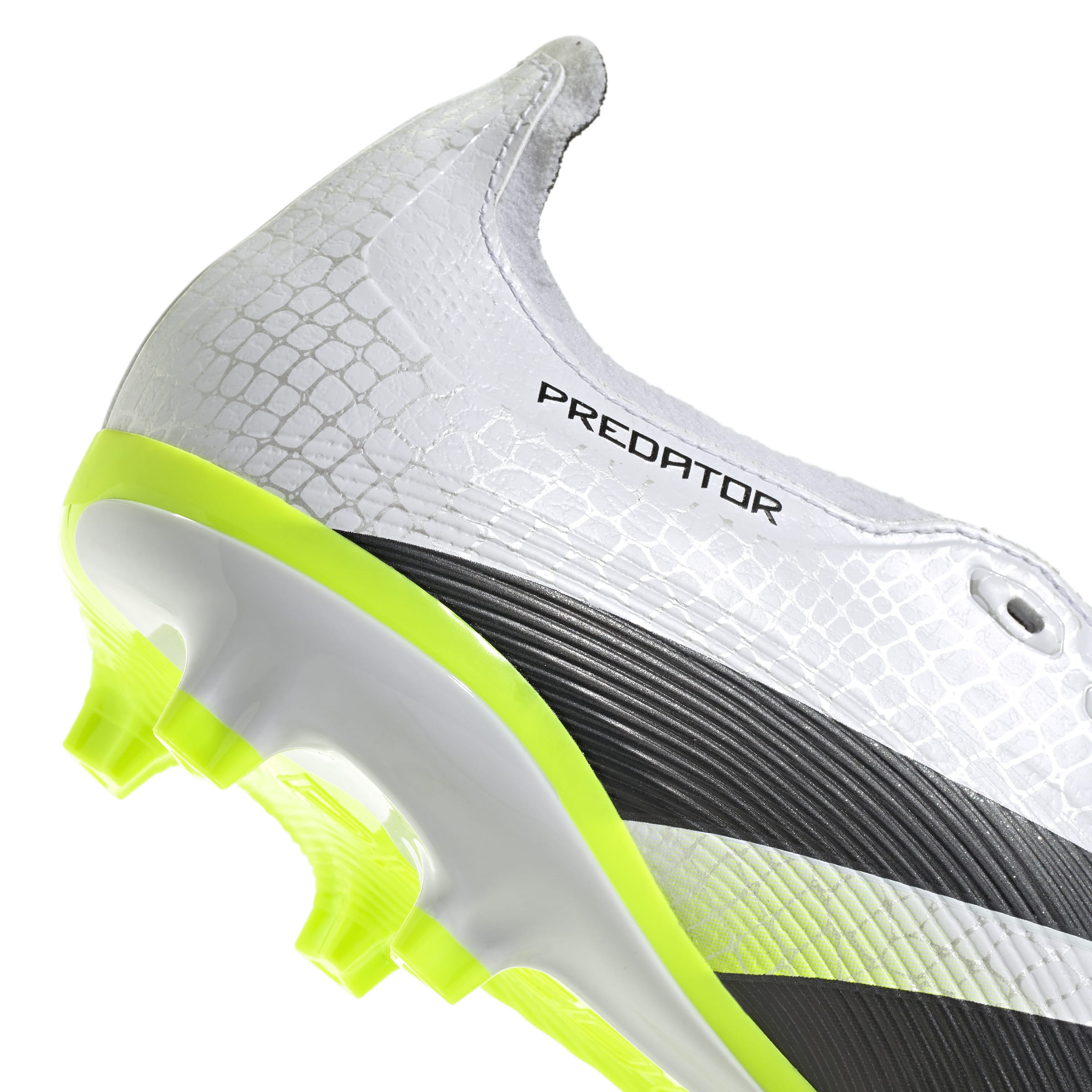 PREDATOR LEAGUE Fold-Over Tongue Firm Ground/Multi Ground Football Boots Ftwr White / Core Black / Lucid Lemon / 11 PREDATOR LEAGUE Fold-Over Tongue Firm Ground/Multi Ground Football Boots Ftwr White / Core Black / Lucid Lemon / 11