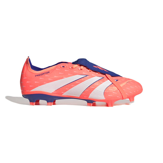 PREDATOR LEAGUE Fold-Over Tongue Firm Ground/Multi Ground Football Boots Signal Coral / Ftwr White / Beam Orange / 10