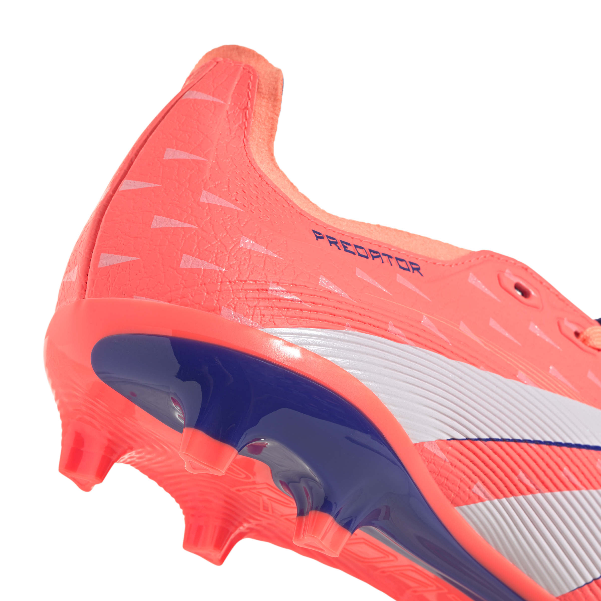 PREDATOR LEAGUE Fold-Over Tongue Firm Ground/Multi Ground Football Boots Signal Coral / Ftwr White / Beam Orange / 10 PREDATOR LEAGUE Fold-Over Tongue Firm Ground/Multi Ground Football Boots Signal Coral / Ftwr White / Beam Orange / 10