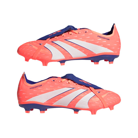 PREDATOR LEAGUE Fold-Over Tongue Firm Ground/Multi Ground Football Boots Signal Coral / Ftwr White / Beam Orange / 10 PREDATOR LEAGUE Fold-Over Tongue Firm Ground/Multi Ground Football Boots Signal Coral / Ftwr White / Beam Orange / 10