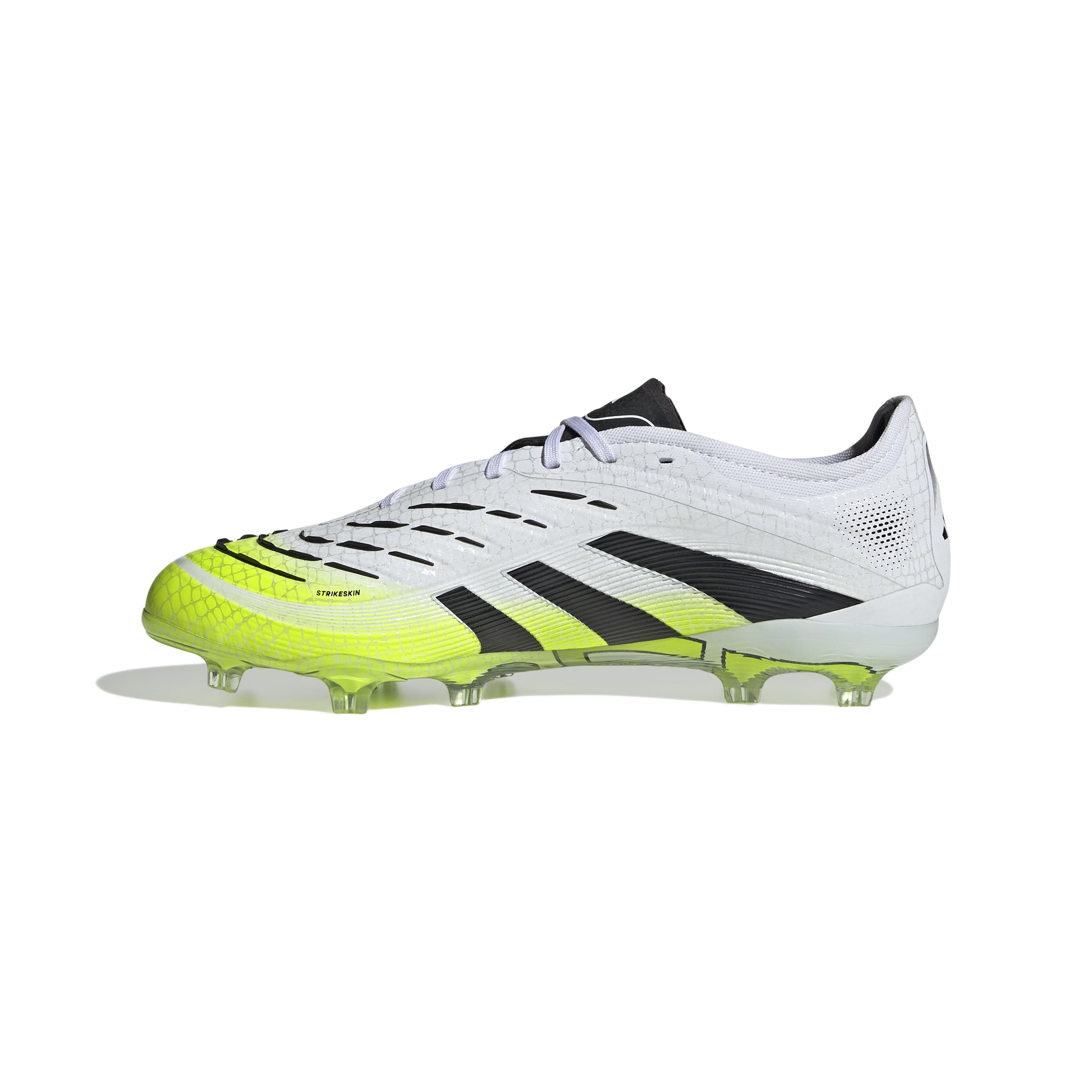 PREDATOR PRO Firm Ground Football Boots Ftwr White / Core Black / Lucid Lemon / 10 PREDATOR PRO Firm Ground Football Boots Ftwr White / Core Black / Lucid Lemon / 10