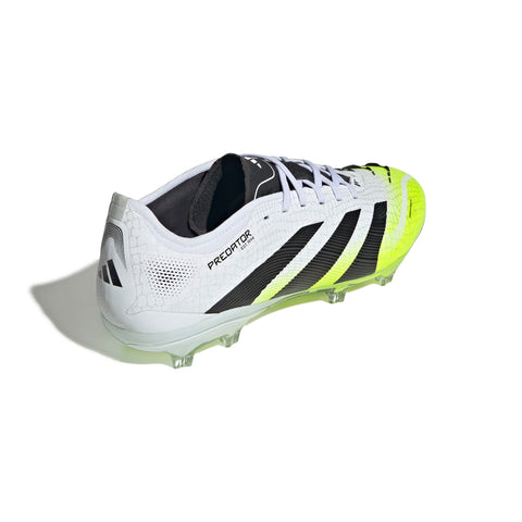 PREDATOR PRO Firm Ground Football Boots Ftwr White / Core Black / Lucid Lemon / 10 PREDATOR PRO Firm Ground Football Boots Ftwr White / Core Black / Lucid Lemon / 10