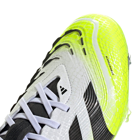 PREDATOR PRO Firm Ground Football Boots Ftwr White / Core Black / Lucid Lemon / 10 PREDATOR PRO Firm Ground Football Boots Ftwr White / Core Black / Lucid Lemon / 10