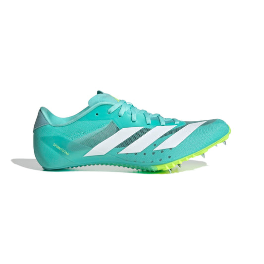 ADIZERO Sprintstar Shoes Flash Aqua / Ftwr White / Lucid Lemon / 10